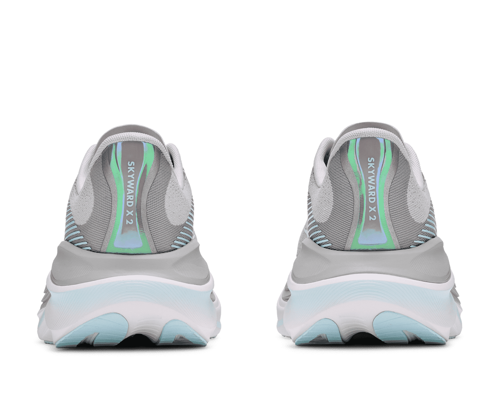 HOKA Women's Skyward X 2 - STARDUST / GLIMMERING BLUE