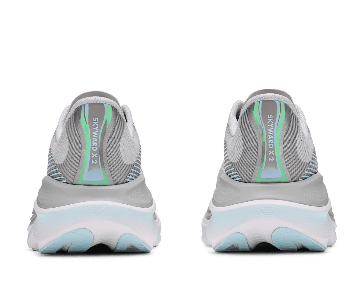 HOKA Women's Skyward X 2 - STARDUST / GLIMMERING BLUE