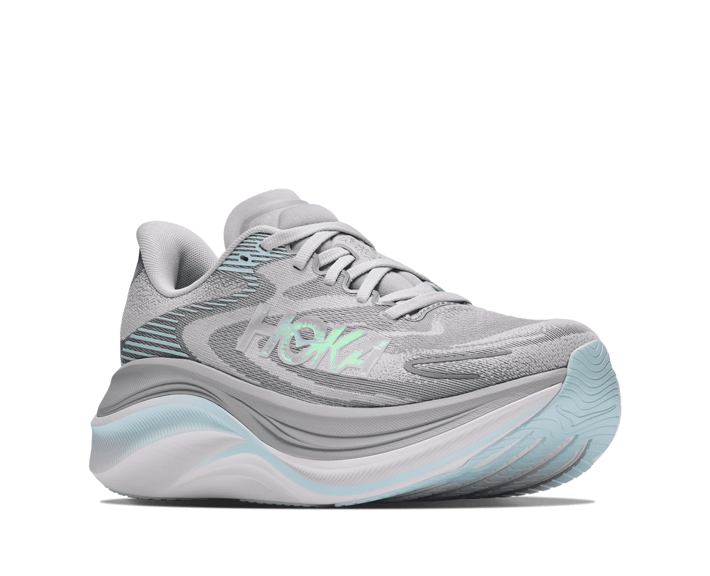HOKA Women's Skyward X 2 - STARDUST / GLIMMERING BLUE