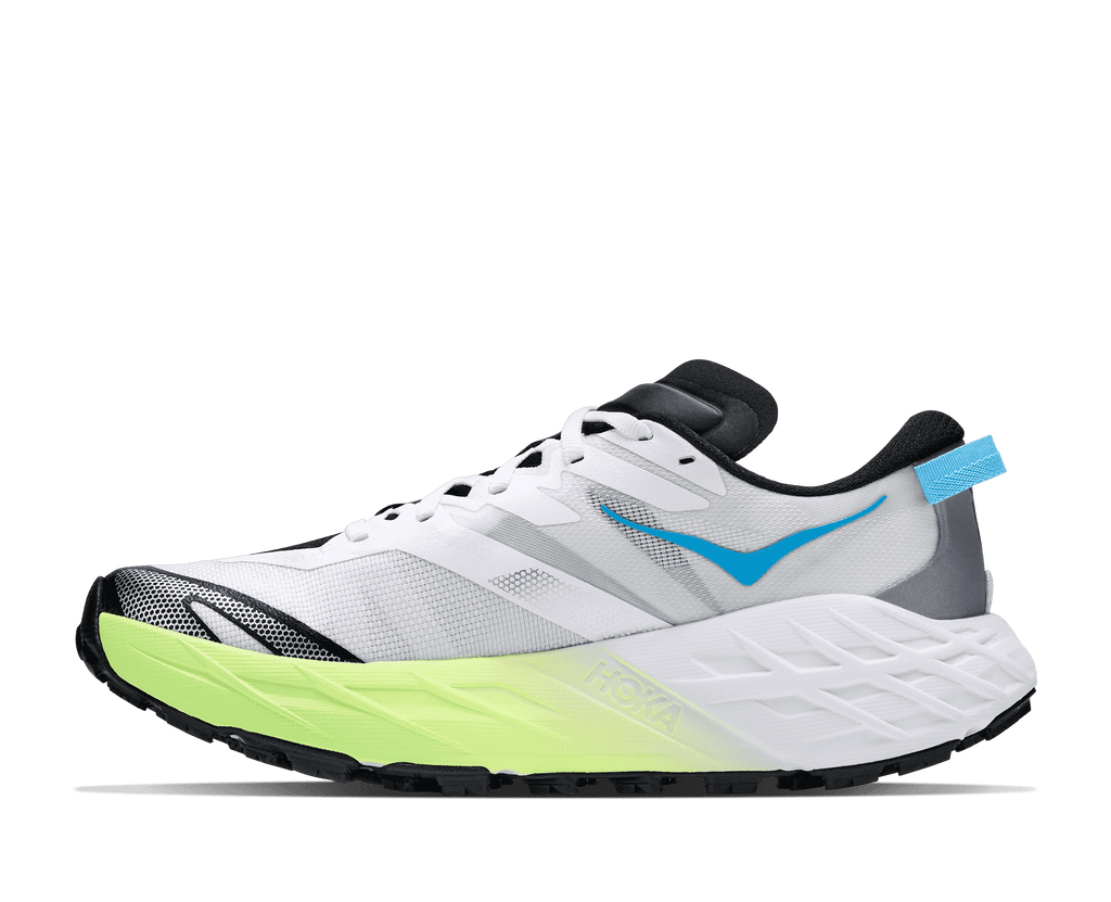 HOKA Women's Speedgoat 7 - FROST / NEON YUZU