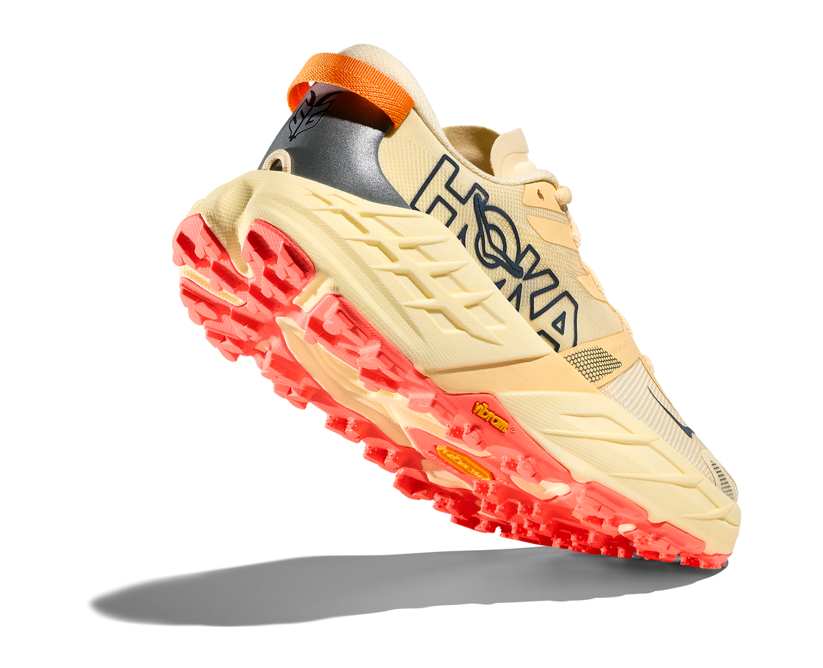 HOKA Women's Speedgoat 7 - VINTAGE YELLOW / NEON FLAME