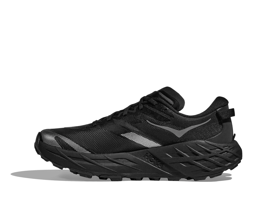 HOKA Men's Speedgoat 7 - BLACK / OUTER ORBIT (Wide)