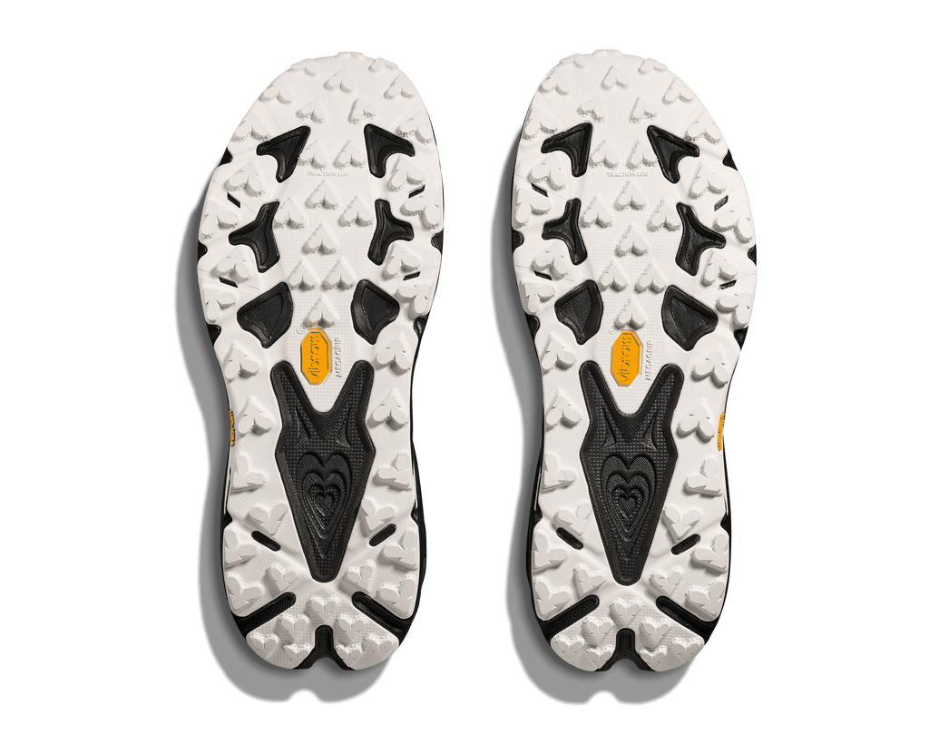HOKA Men's Speedgoat 7 - BLACK / WHITE (Wide)