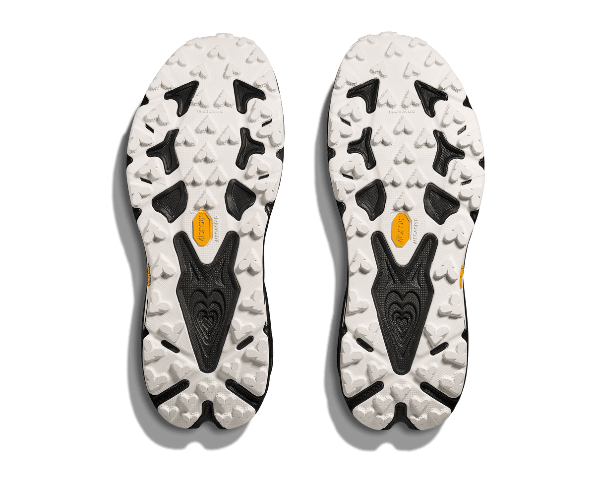 HOKA Men's Speedgoat 7 - BLACK / WHITE (Wide)