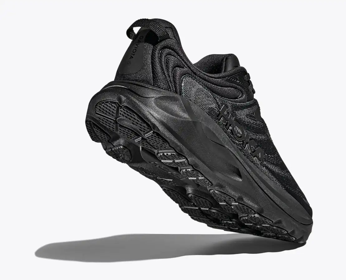 HOKA Women's Gaviota 6 - BLACK / BLACK (Wide)