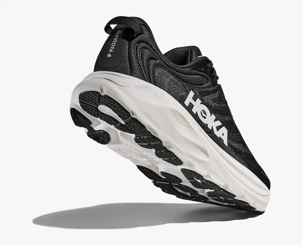 HOKA Men's Gaviota 6 - BLACK / WHITE (Extra Wide)