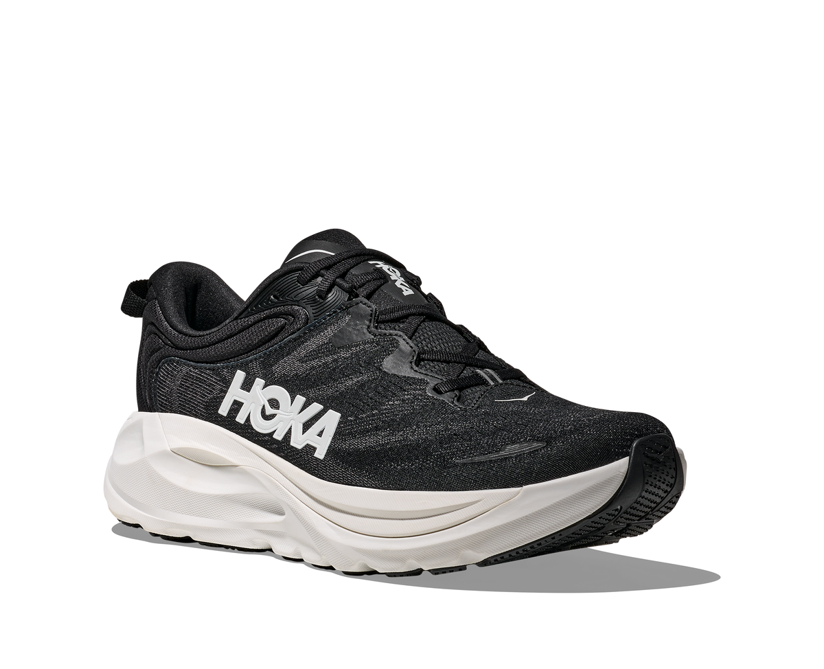 HOKA Men's Gaviota 6 - BLACK / WHITE