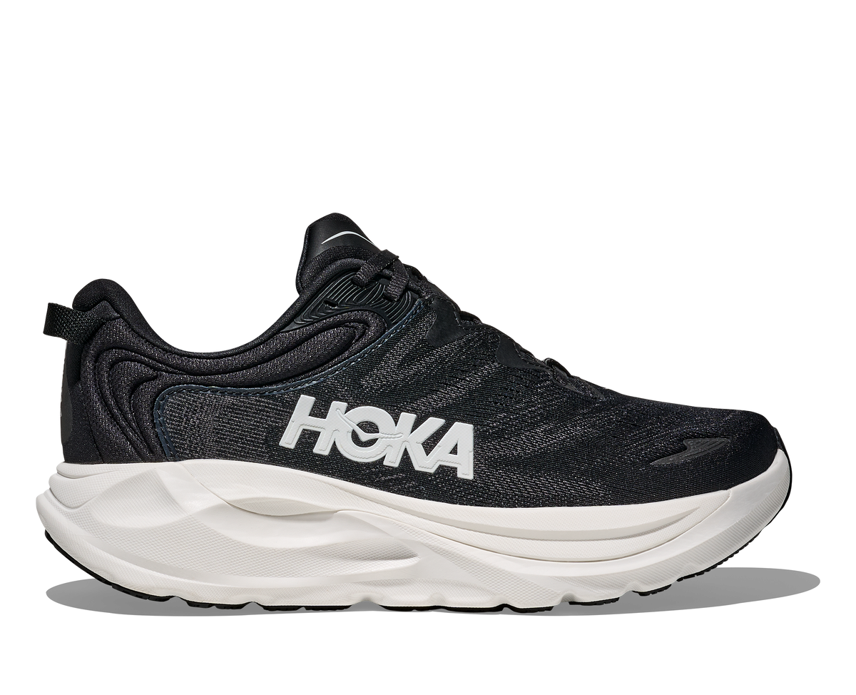 HOKA Women's Gaviota 6 - BLACK / WHITE