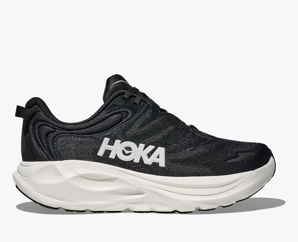 HOKA Women's Gaviota 6 - BLACK / WHITE