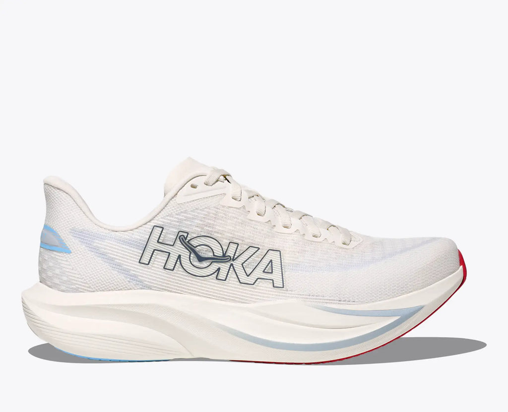 HOKA Women's Mach 7 - ALABASTER / SOARING BLUE