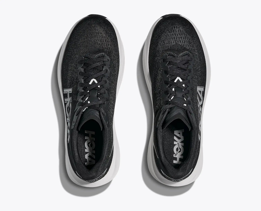 HOKA Women's Mach 7 - BLACK / WHITE (Wide)