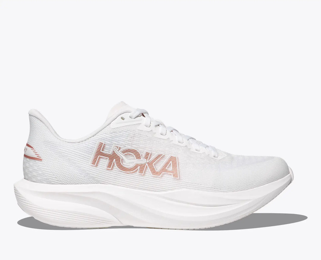 HOKA Women's Mach 7 - FROST / ROSE GOLD