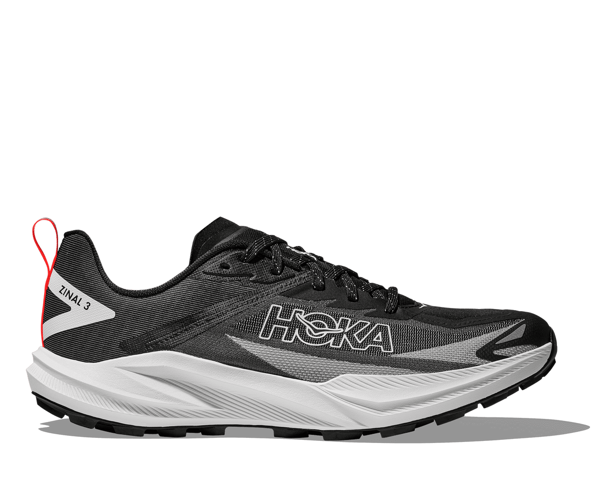 HOKA Men's Zinal 3 - BLACK / WHITE