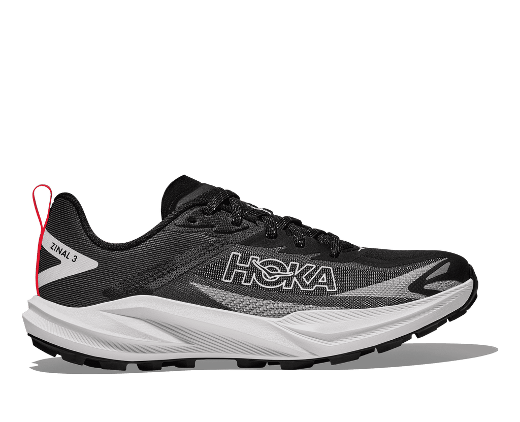 HOKA Women's Zinal 3 - BLACK / WHITE