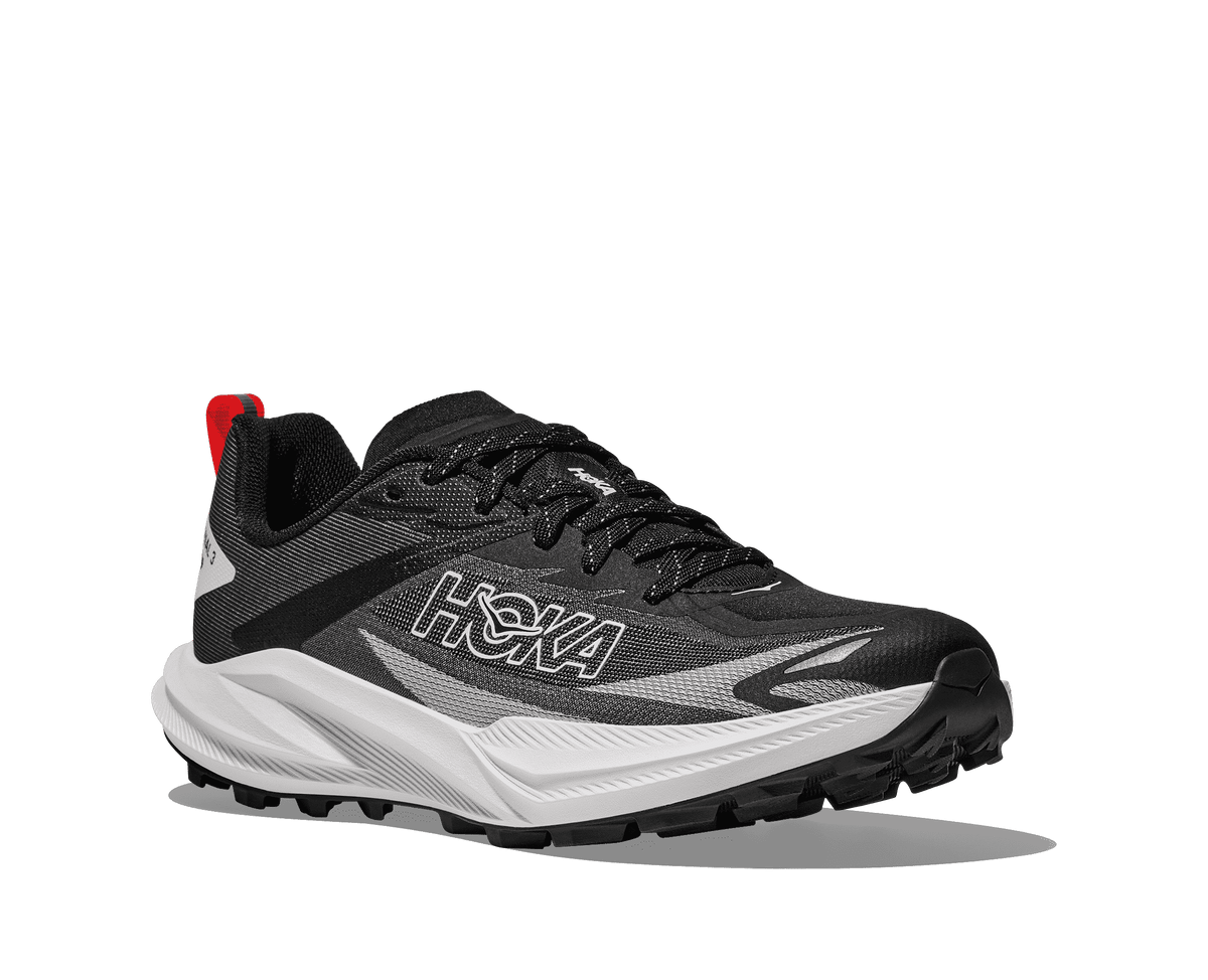 HOKA Women's Zinal 3 - BLACK / WHITE