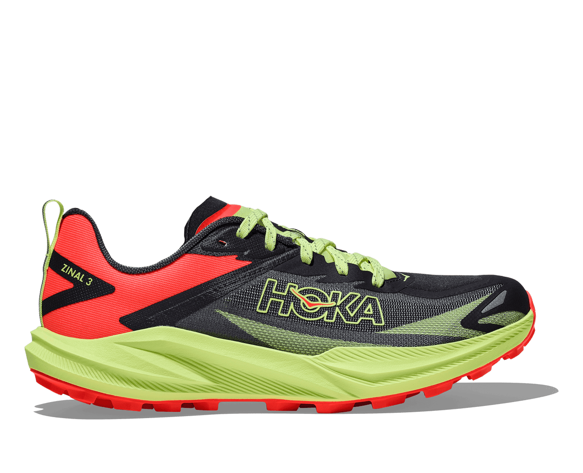 HOKA Women's Zinal 3 - SQUID INK / NEON YUZU