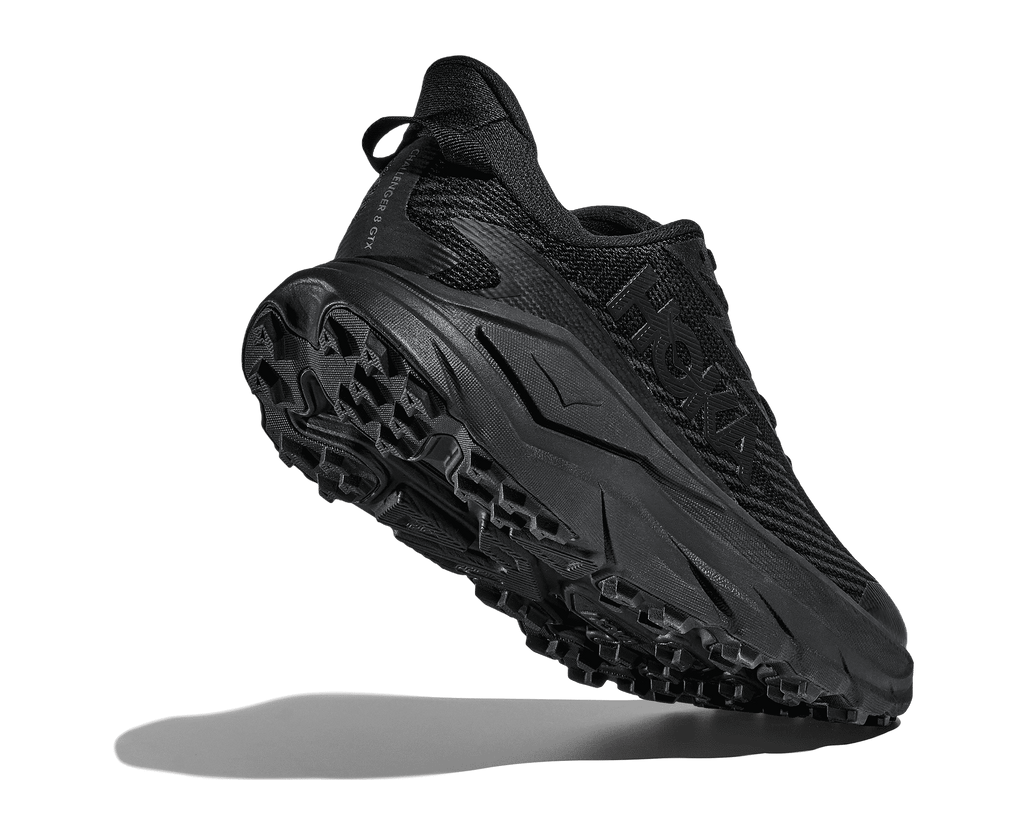 HOKA Women's Challenger 8 GTX - BLACK / CARBON BLACK