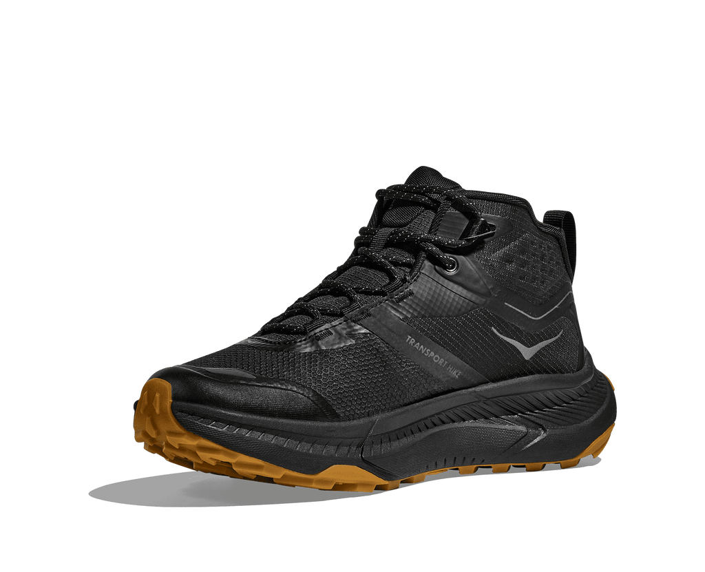 HOKA Women's Transport Hike GTX - BLACK / BLACK