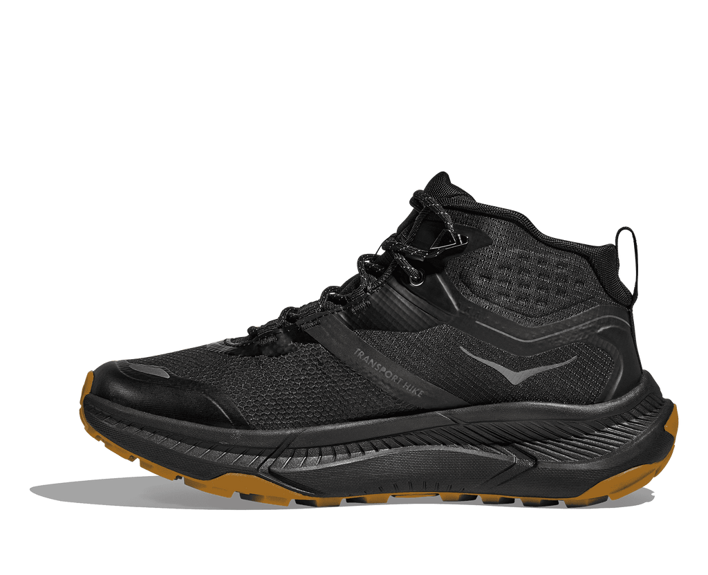 HOKA Women's Transport Hike GTX - BLACK / BLACK