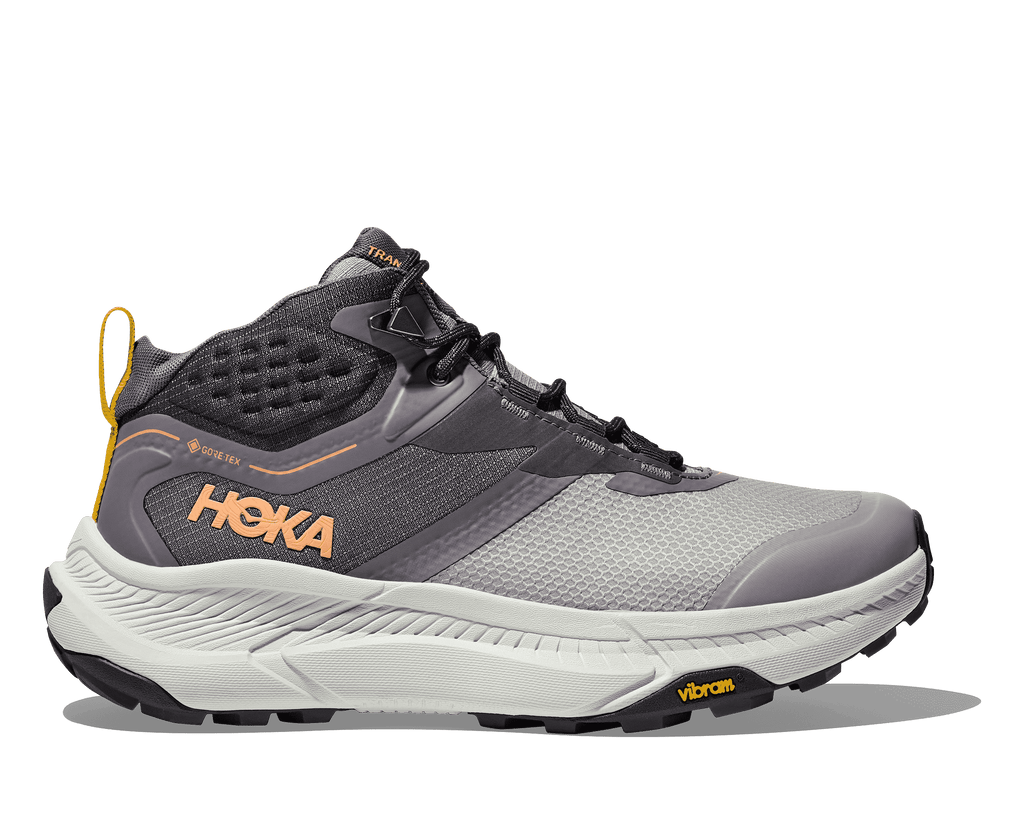 HOKA Women's Transport Hike GTX - GREY SKIES / SEA GLASS