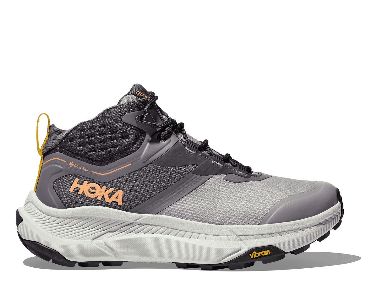 HOKA Women's Transport Hike GTX - GREY SKIES / SEA GLASS