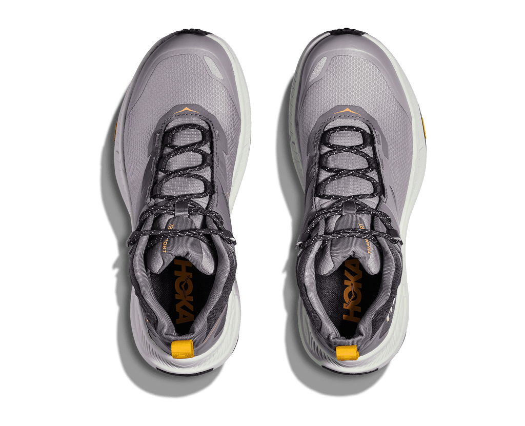 HOKA Women's Transport Hike GTX - GREY SKIES / SEA GLASS