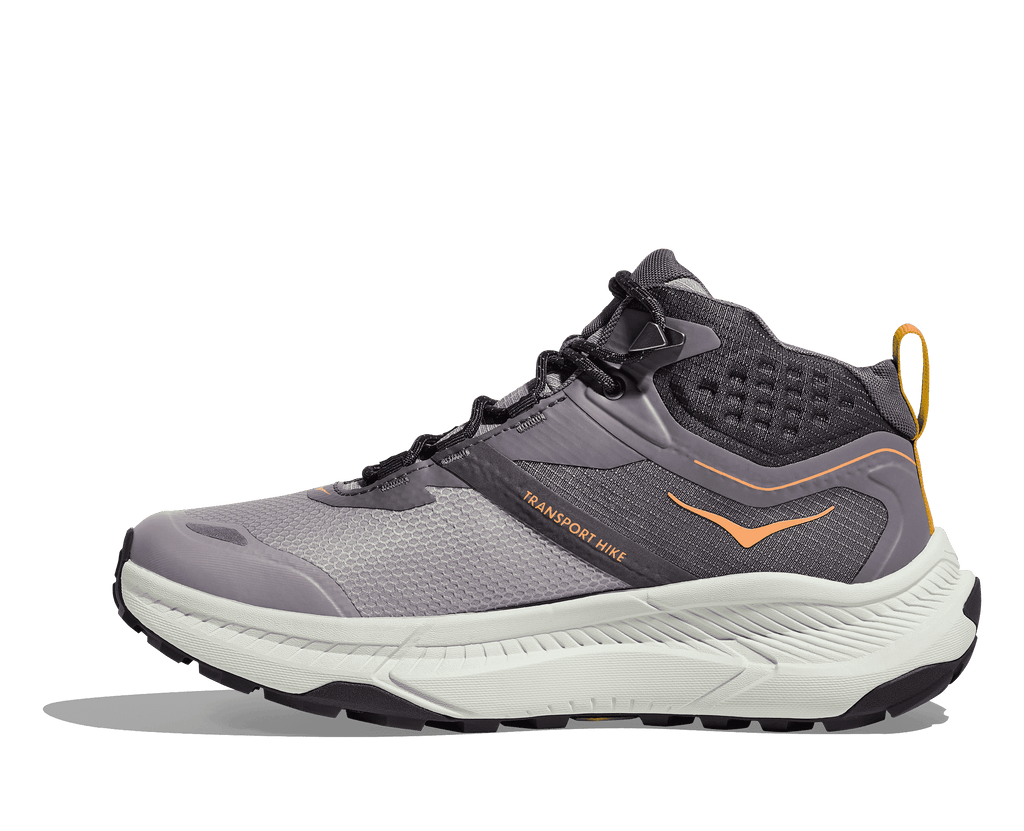 HOKA Women's Transport Hike GTX - GREY SKIES / SEA GLASS