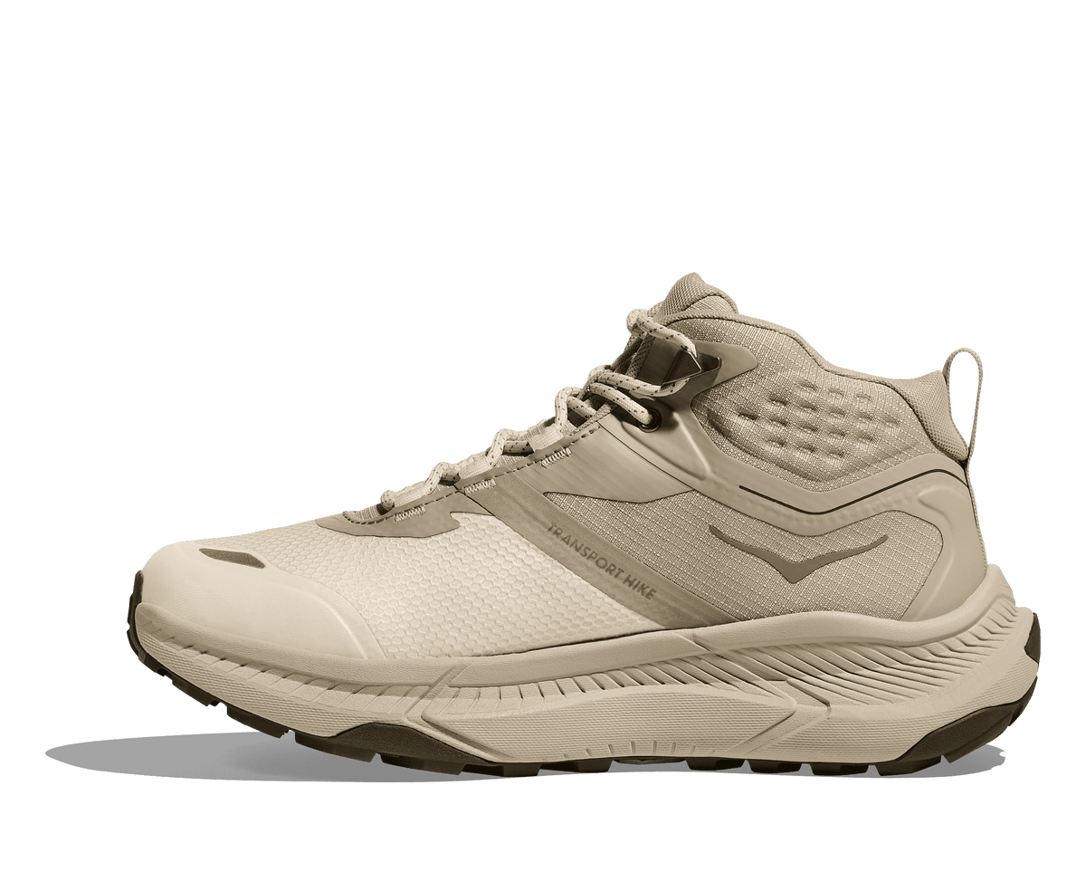HOKA Women's Transport Hike GTX - OYSTER MUSHROOM / VINTAGE YELLOW