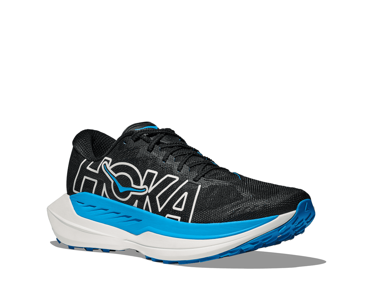 HOKA Women's Rocket X Trail - BLACK / SKYWARD BLUE