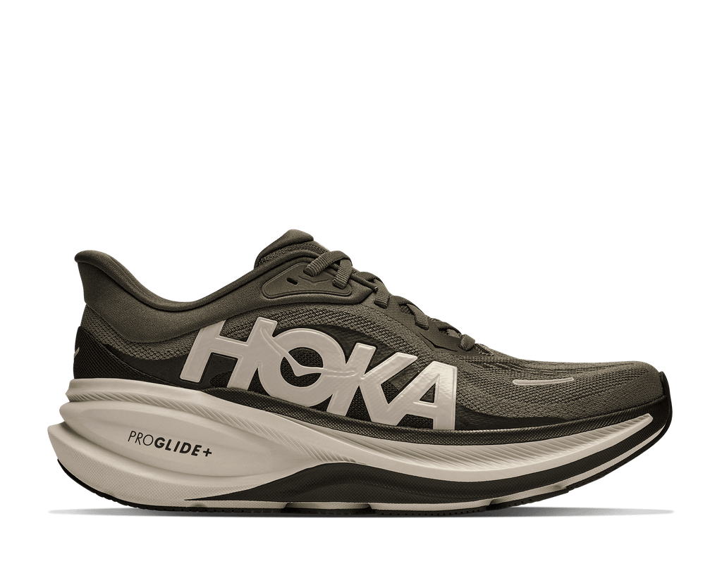 HOKA Men's Clifton Pro - ANTIQUE OLIVE / RIVER ROCK GREY