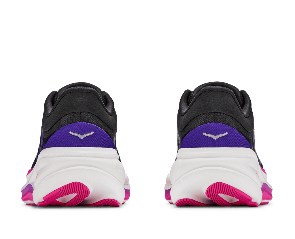HOKA Women's Clifton Pro - CARBON BLACK / COSMIC PURPLE