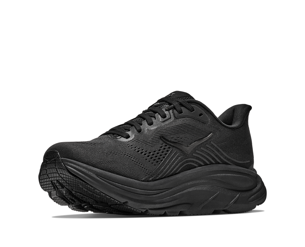 HOKA Men's CLIFTON 11 - BLACK / BLACK