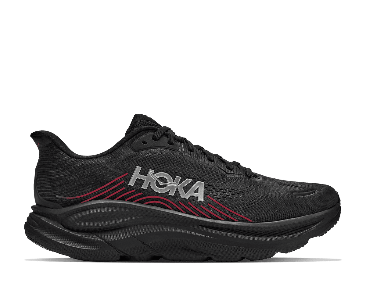 HOKA Men's Clifton 11 - BLACK / PEPPER