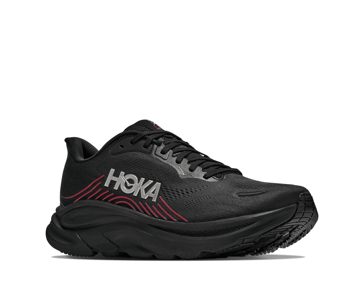 HOKA Men's Clifton 11 - BLACK / PEPPER