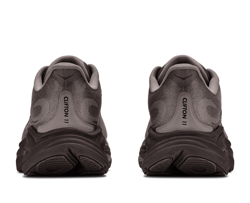 HOKA Men's Clifton 11 - BOULDER GREY / PEBBLE GREY