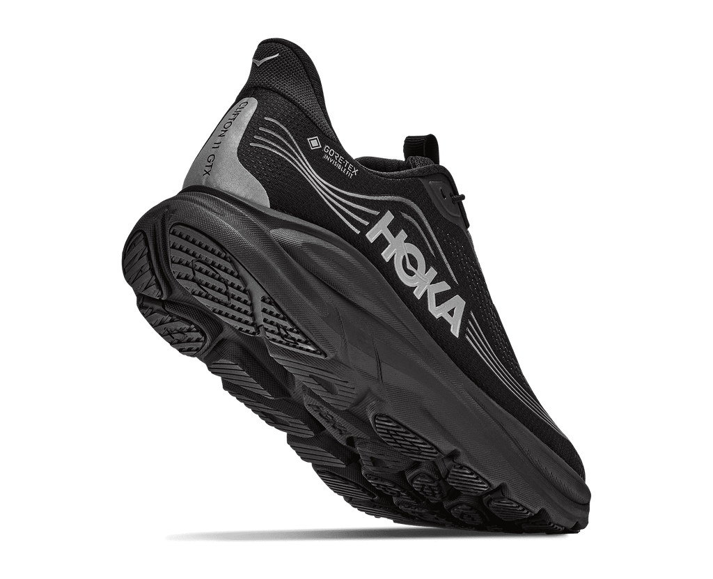 HOKA Women's Clifton 11 GTX - BLACK / BLACK