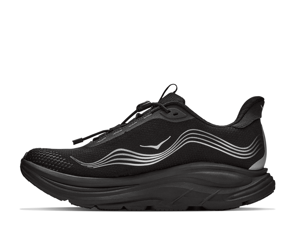 HOKA Women's Clifton 11 GTX - BLACK / BLACK