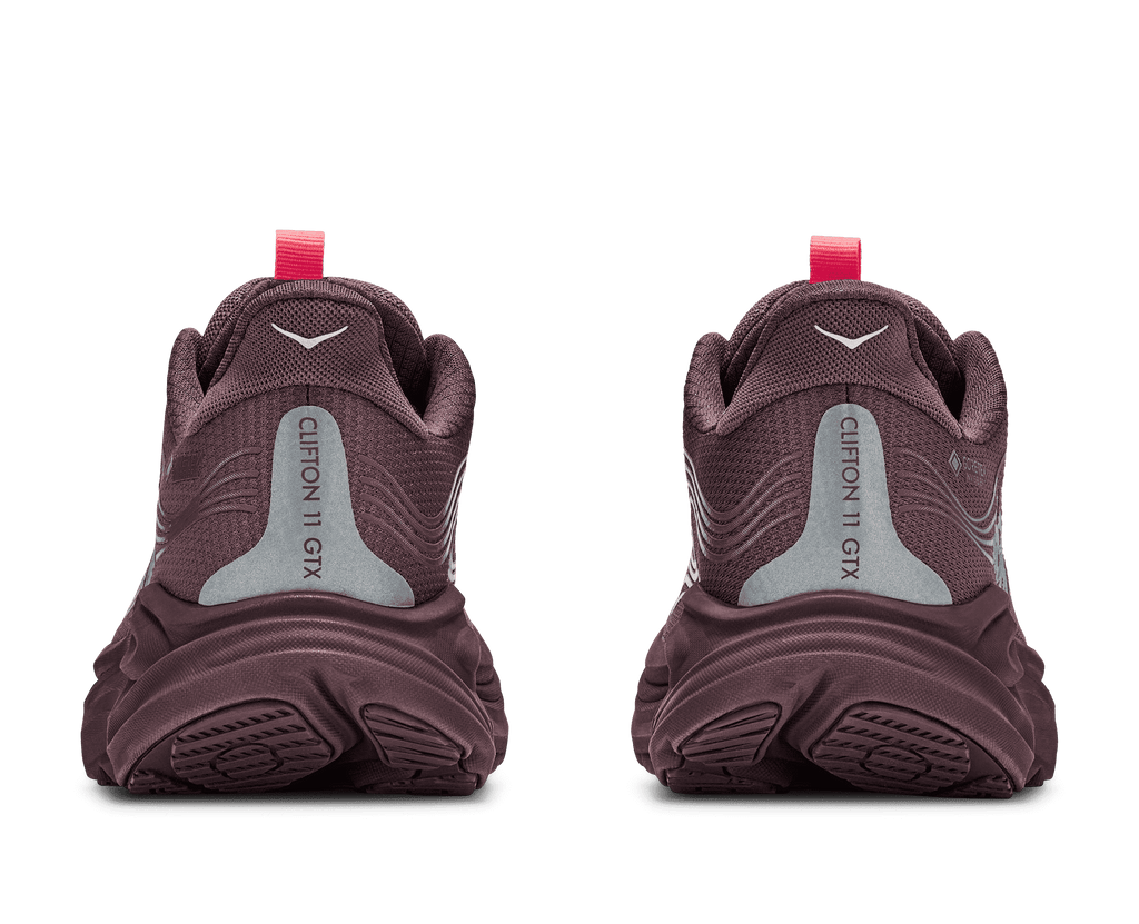 HOKA Women's Clifton 11 GTX - SMOKY QUARTZ / DEEP MAUVE