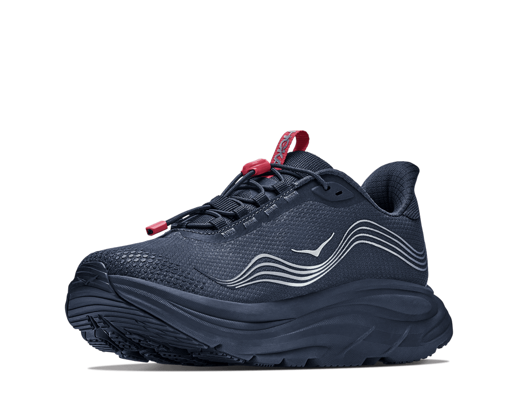 HOKA Women's Clifton 11 GTX - VARSITY NAVY / BURNT RED