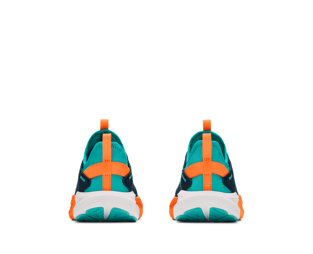 HOKA Unisex Mach 7 - NIGHT GLOW BLUE / NEON TANGERINE