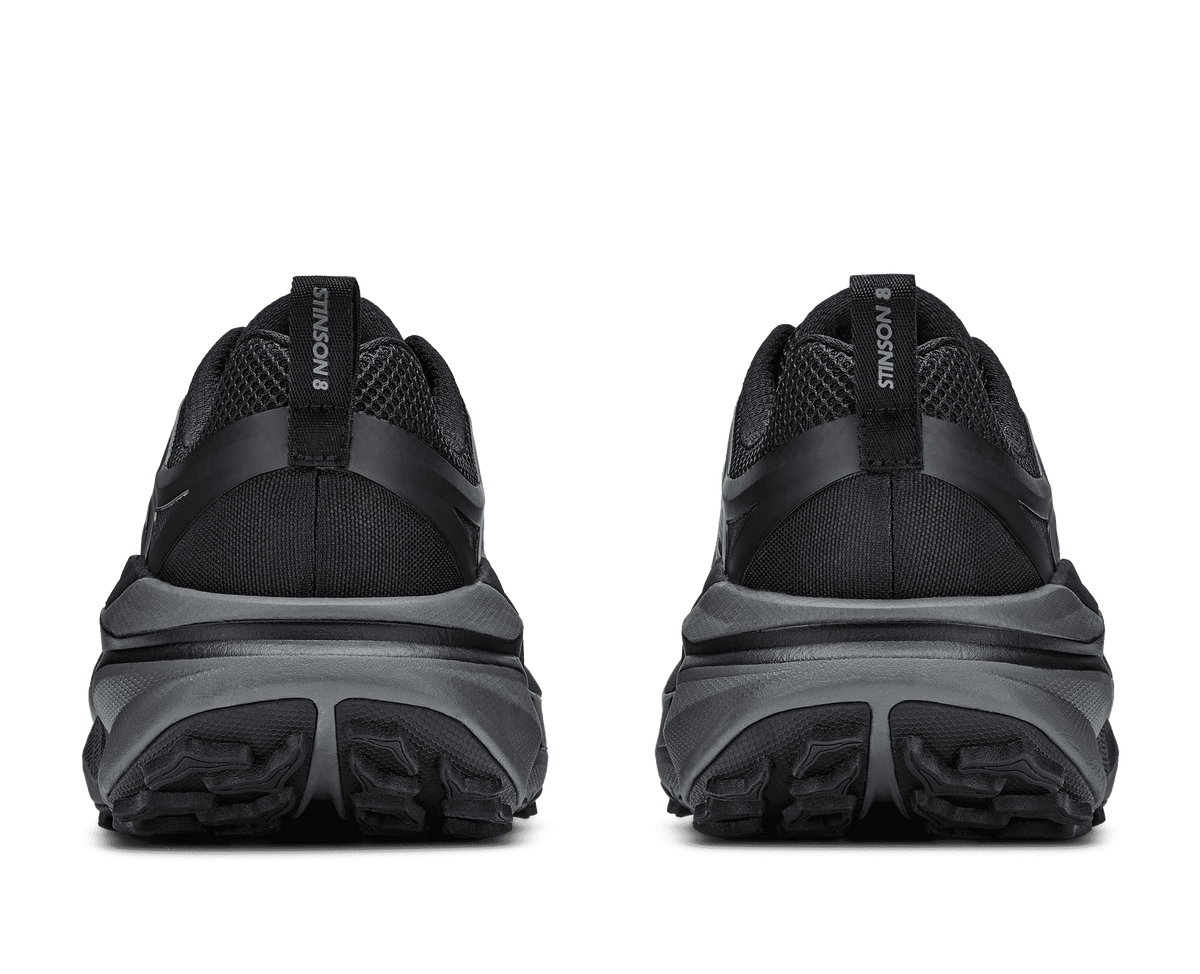 HOKA Men's Stinson 8 - BLACK / OUTER ORBIT