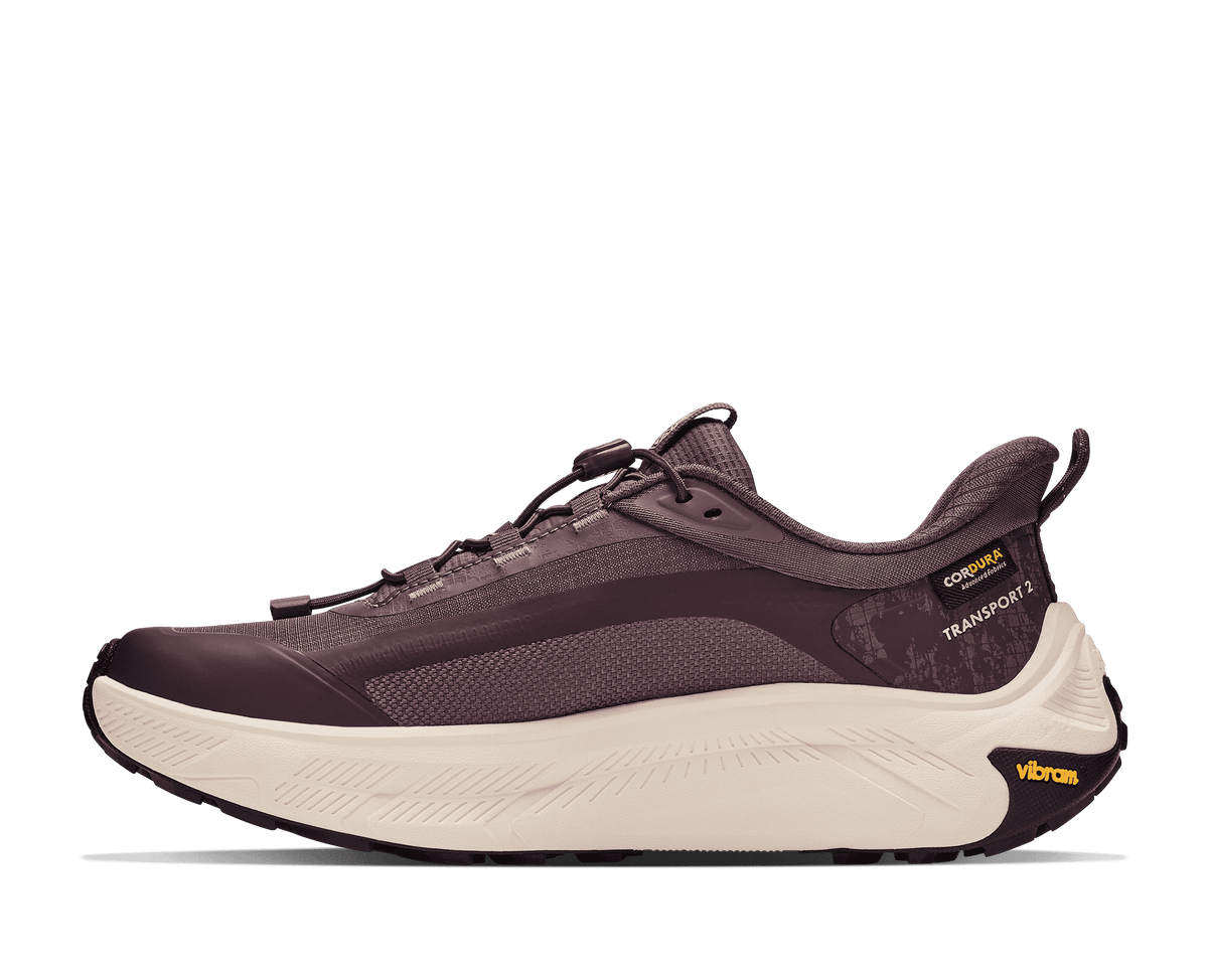 HOKA Women's Transport 2 GTX - SMOKY QUARTZ / DEEP MAUVE