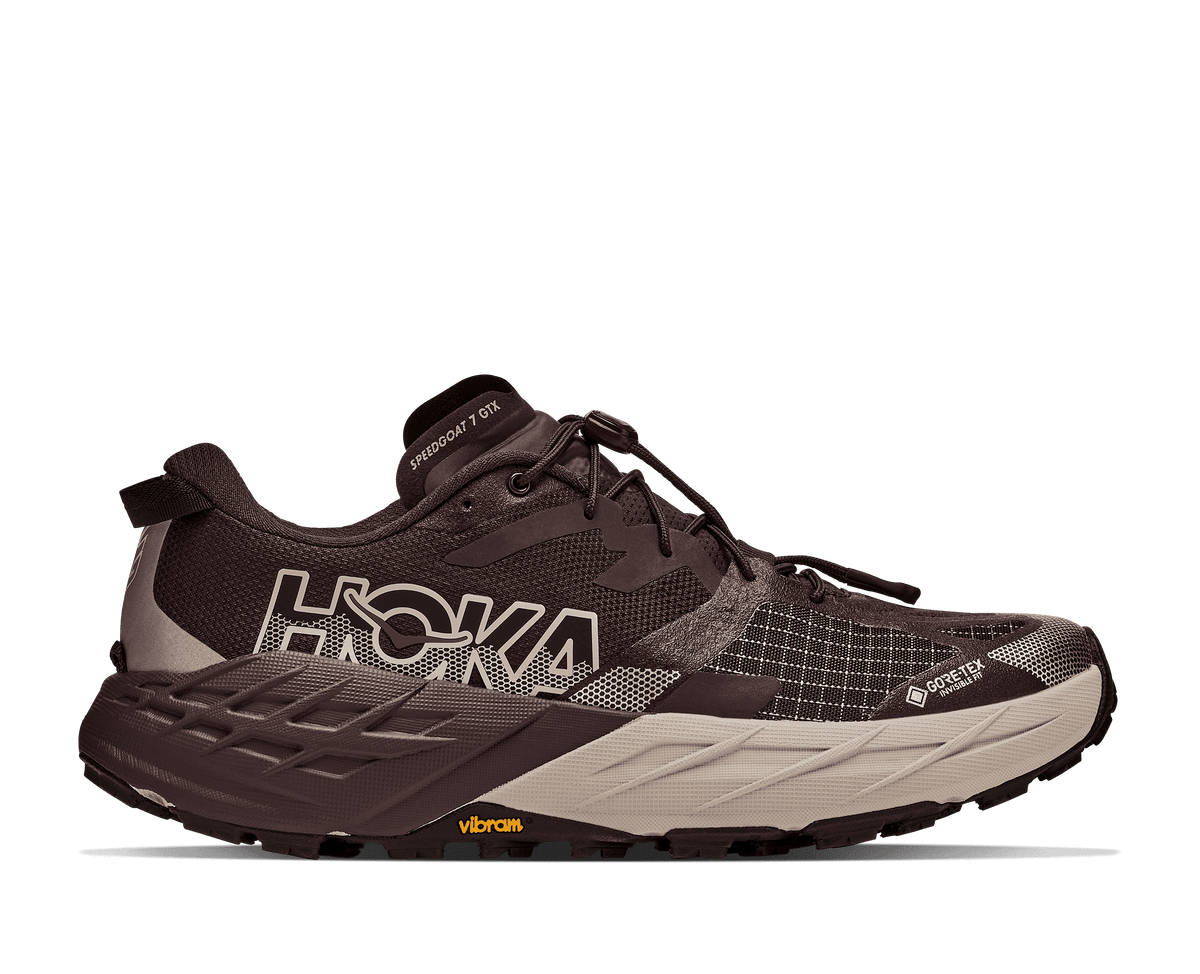 HOKA Men's Speedgoat 7 - SPICED CHOCOLATE / RIVER ROCK GREY