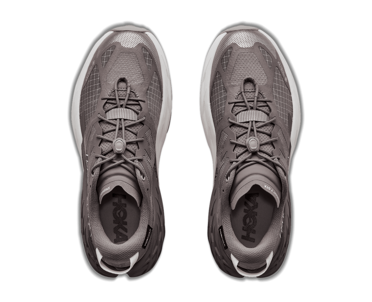 HOKA Women's Speedgoat 7 - PEBBLE GREY / ALABASTER