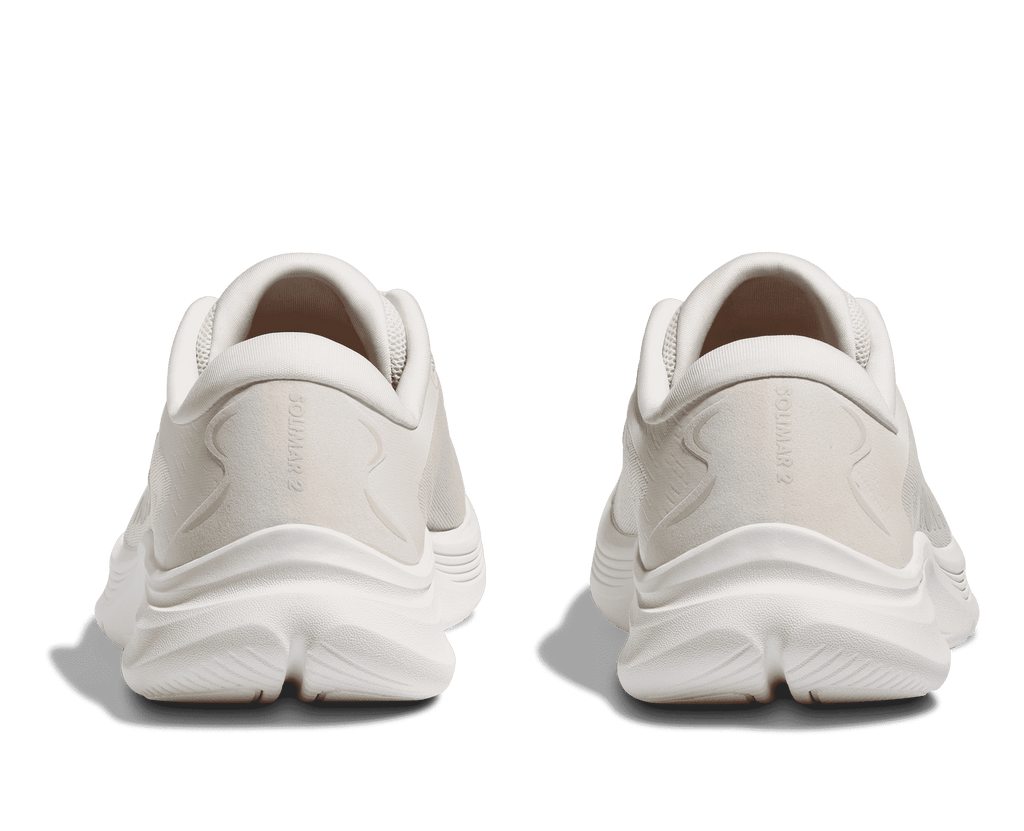 HOKA Men's Solimar 2 - ALABASTER / ALABASTER (Wide)