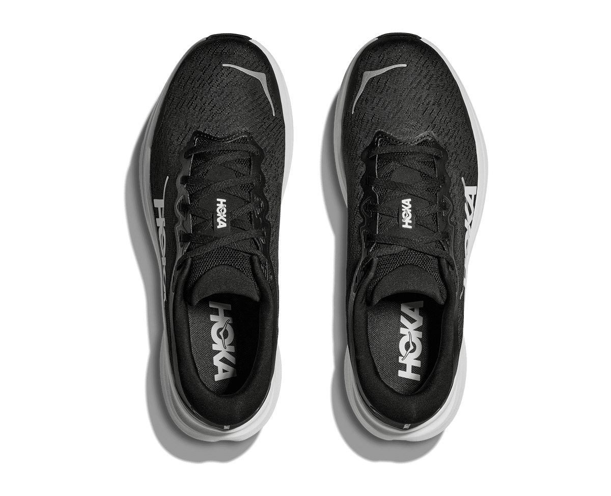 HOKA Men's Solimar 2 - BLACK / WHITE (Wide)
