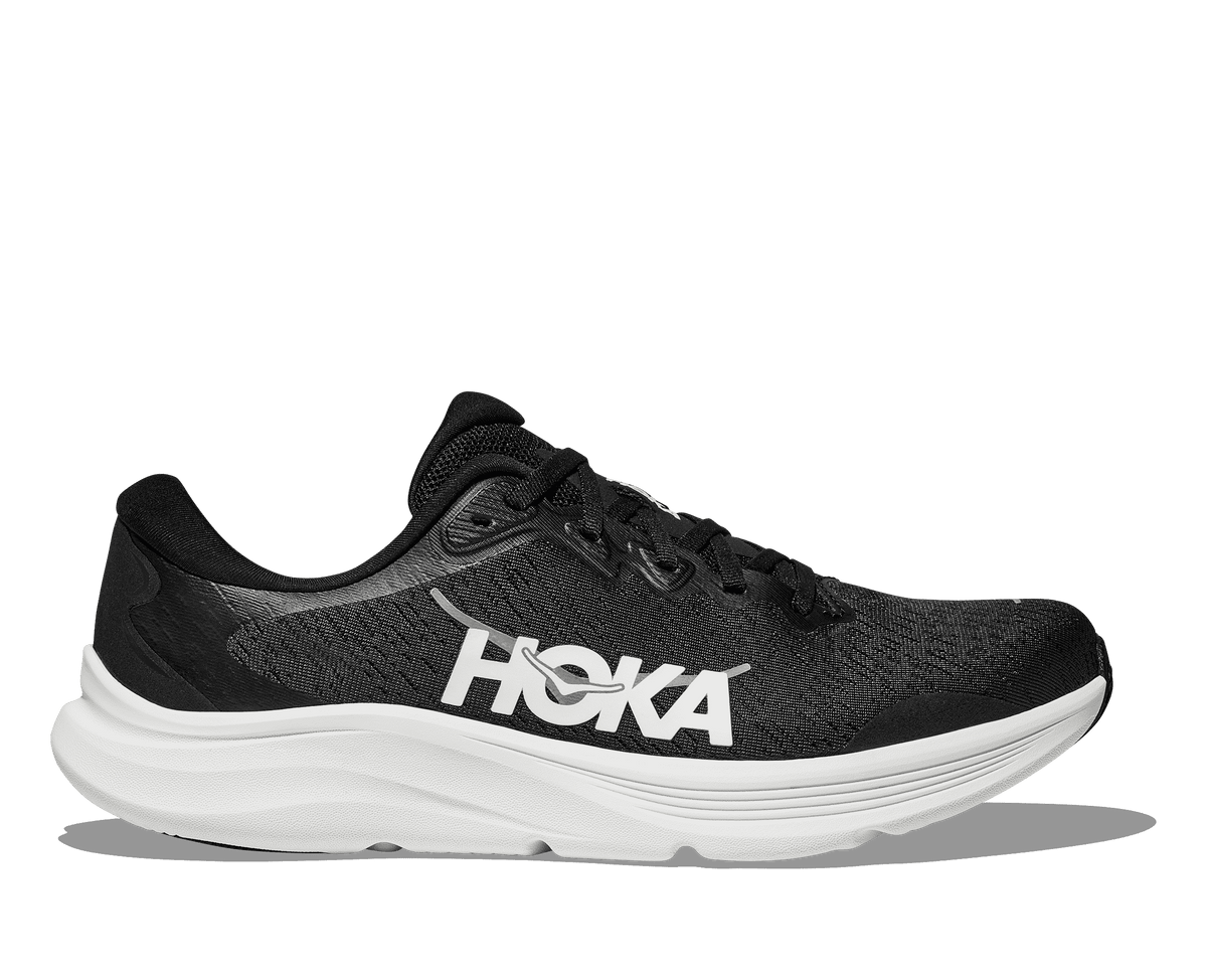 HOKA Women's Solimar 2 - BLACK / WHITE (Wide)