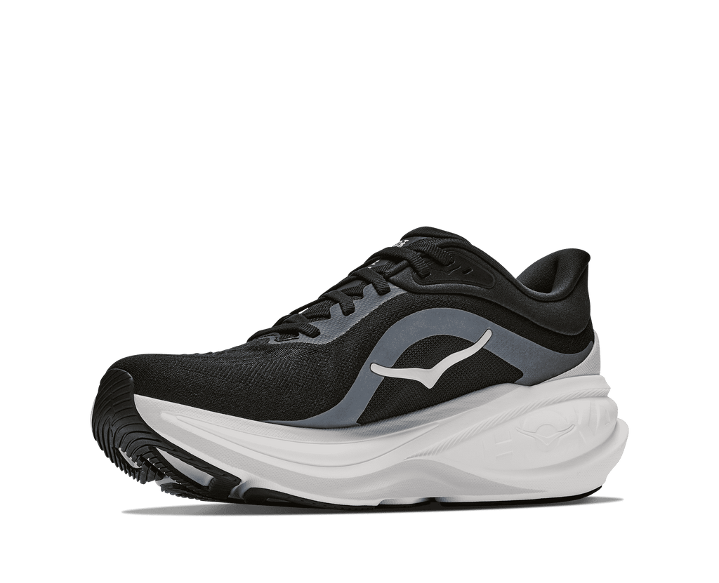 HOKA Women's Clifton Pro - BLACK / COSMIC GREY (Wide)