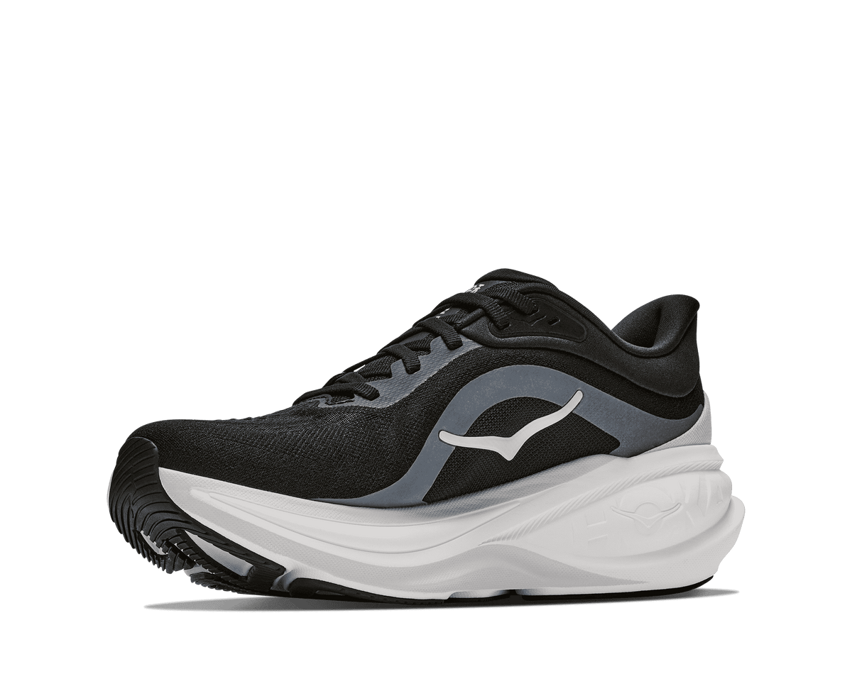 HOKA Women's Clifton Pro - BLACK / COSMIC GREY (Wide)