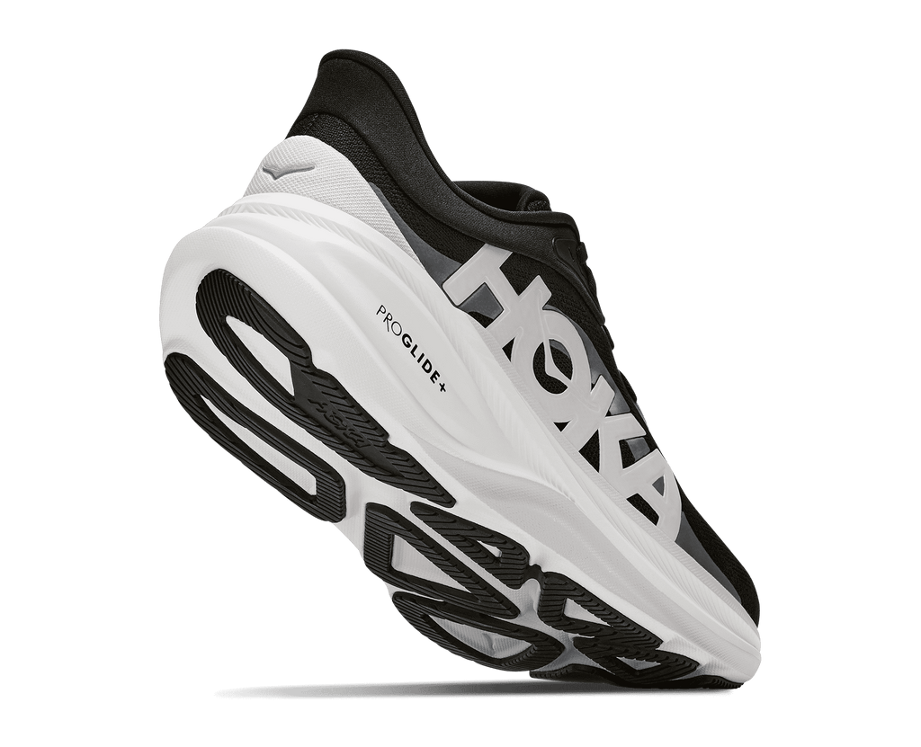 HOKA Women's Clifton Pro - BLACK / COSMIC GREY (Wide)